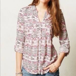 Maeve Anthropologie blouse XS